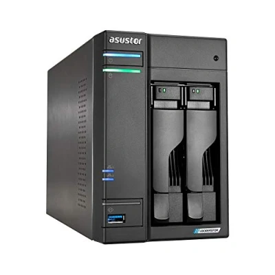 Bild av Asustor Lockerstor 2 Gen AS6702T bay NAS nätverksminneshölje, Quad Core 2,0 GHz CPU, 4 M.2 PCIe 3.0 ssd plats, 2,5 GbE port, GB RAM DDR4