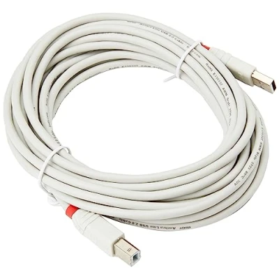 Bild av LINDY 36685 USB 2.0 Typ A till B kabel Anthra Line Grå, 5 m