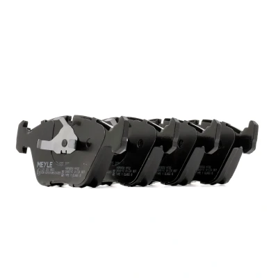 Bild av MEYLE 025 209 6820 Jeu de plaquettes frein ORIGINAL Quality Essieu avant préparé pour indicateur d&#039;usure avec tôle anti bruit BMW: 3 Cabriolet, 7