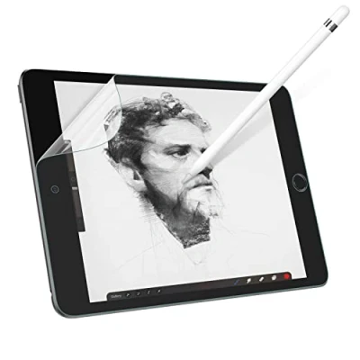 Bild av MoKo Like Paper Screen Protector Compatible with iPad Mini 5, [Like Film Writing] Anti Glare PET Clear Fit New (5th Generation) 7.9&quot; 2019 Tablet Matte