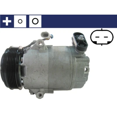 Bild av MAHLE ORIGINAL ACP 59 000S Compresseur De Climatisation CVC6 12 PAG 46 R 134a avec bague d&#039;étanchéité OPEL: Astra G CC, Corsa C 3/5 portes