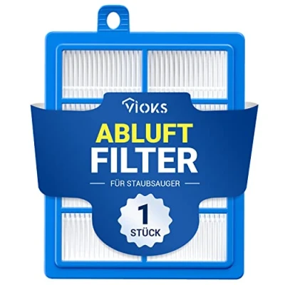 Bild av VIOKS Hepa filter dammsugare ersättning för AEG HEPA12 HEPA13 AFS1W AEF12 Philips FC8038/01 FC9150 och motorfilter LX7 LX8