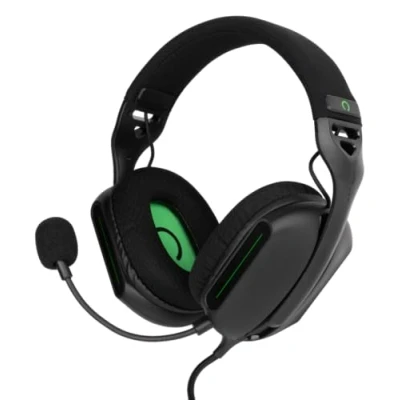 Bild av Konix Skylite Ultralätt kabelbundet spelheadset 218 g för Xbox One och Series XS 40 mm högtalare mikrofon 1,5 m kabel 3,5 telekontakt svart