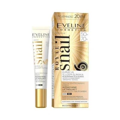 Bild av Eveline Cosmetics Royal Snail Lifting Eye Cream 50/70 +, 20 ml