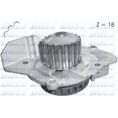Bild av DOLZ C147 Pompe à eau PEUGEOT: 3008 I, 308 I 3/5 portes, 5008 CITROËN: C4 II 5 Jumpy Van, C5 3, FORD: FOCUS S Max Mk1, C 2