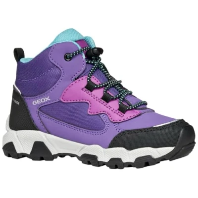Bild av Geox J MagnetiTAR G. B ABX sneakers, lila/lila, 24 EU, Lila, EU