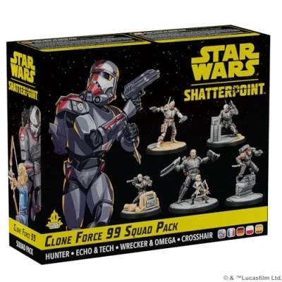 Bild av Star Wars: Shatterpoint Clone Force 99 Squad Pack (Squad Kloneinheit 99)