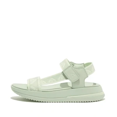 Bild av Fitflop SURFF Webbing ryggrem sandaler för kvinnor, Sagebrush 8 UK, Salviaborste, 42 EU