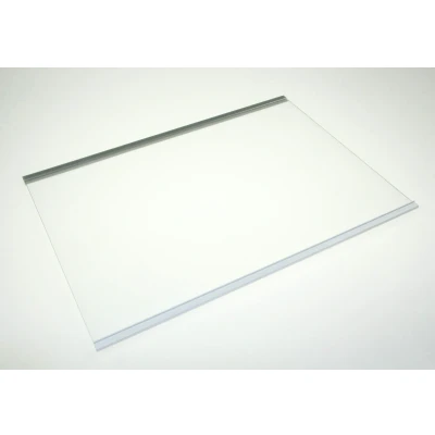 Bild av Whirlpool Indesit 481010667591 glashylla kombinerad kyl frys C00340331 + silver / vit profillist
