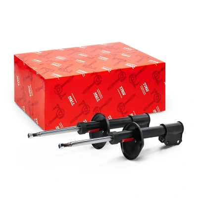 Bild av TRW TWIN JGM241T Amortisseur Essieu avant Pression de gaz 45 Système bitube Jambe suspension Goujon en haut M14x1,5 RENAULT: CLIO 1