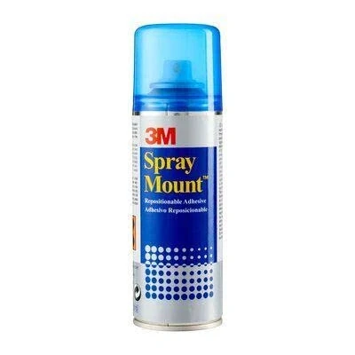 Bild av SprayMount YP208060506 självhäftande spray 200 ml, transparent Enda ml