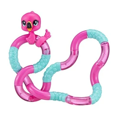 Bild av Tangle Jr. Pets Series Linky The Flamingo Fidget TO FOCUS leksak för barn 3+ Twisting sensorisk Perfekt finmotoriska färdigheter I officiell låda ..