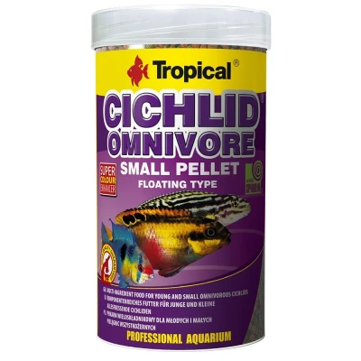 Bild av Tropical Cichlid Omnivore Small Pellet 250 ml