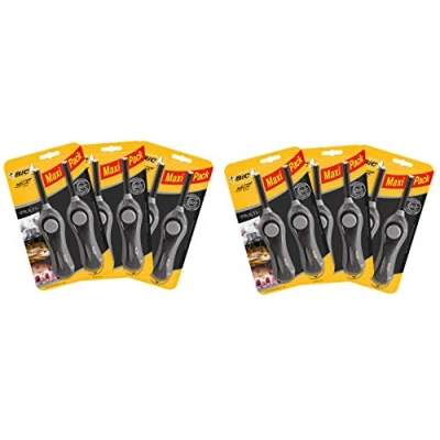 Bild av Bic Megalighter Accendini multiuso nero, confezione da 12L8