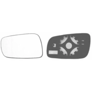 Bild av VAN WEZEL 7620837 Miroir De Rétroviseur gauche SKODA: Octavia I 5 portes, 1 Combi