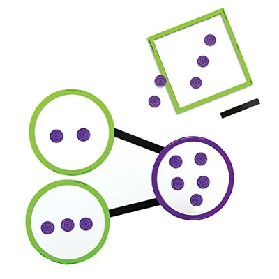 Bild av Learning Resources LER5214 Nummer Bonds Magnetisk demo, Flerfärgad