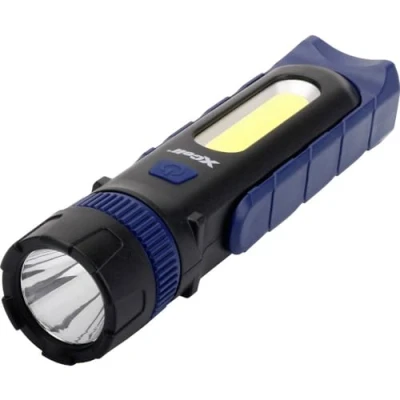 Bild av XCell Work Högpresterande LED 2 i 1, 12 diskställ (L x B 142 40 mm, diameter vikt 132 g, 80 lumen, 3 h ljustid, färgtemperatur 7 000 Kelvin, inkl. AAA) 146585