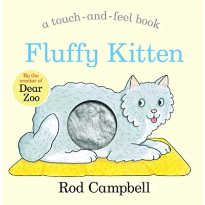 Bild av Fluffy Kitten: A Touch and feel Book from the Creator of Dear Zoo