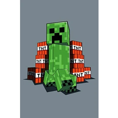 Bild av Jerry Fabrics Minecraft filt för barn pojkar sovrum accessoarer fleece överkast alla årstider
