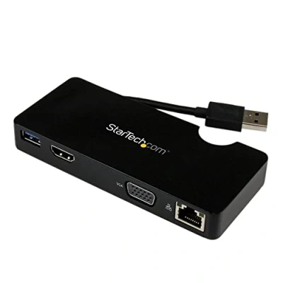 Bild av StarTech.com Travel docking station for Laptops HDMI or VGA USB 3.0