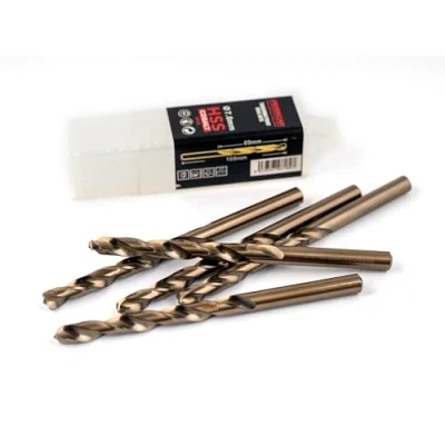 Bild av Ferrcan HSS DIN338 M35 metallborr 5% Turbomax kobolt för borrning i rostfritt stål, järn och andra metaller 5 pack per mätning (7mm)