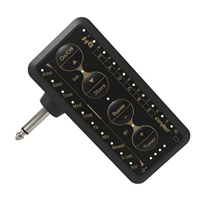 Bild av M Vave H8 Hörlursförstärkare för gitarr, inbyggda effekter, batteri, instrumentingång och Bluetooth ljud