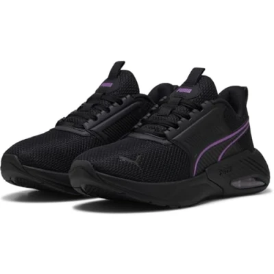 Bild av Puma Unisex X Cell NOVA FS Road Running Shoe, Black Pure magenta, 6.5 UK, svart ren 40 EU