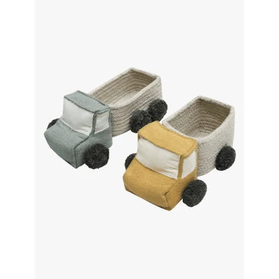 Bild av Lorena Canals Mini Förvaringskorgar 2 Pack Lastbil, Förvaring Barnrum