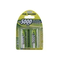 Bild av ANSMANN batteri D NiMH x 2