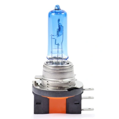Bild av AMiO 01492 Ampoule, projecteur longue portée H15 55W PGJ23t 1 5500K Halogène VOLKSWAGEN: Golf 7 Variant, Touareg II, 7, FORD: FIESTA 6, KUGA 2