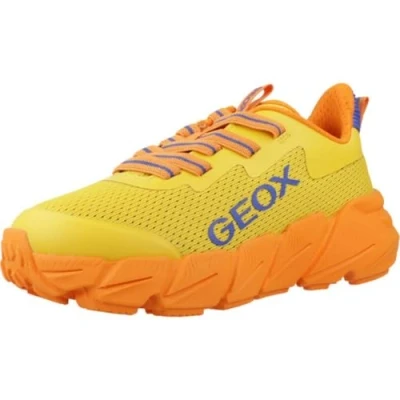 Bild av Geox J FLEXYPER Fast Boy, sneakers, gul/orange, 34 EU, Gul orange, EU