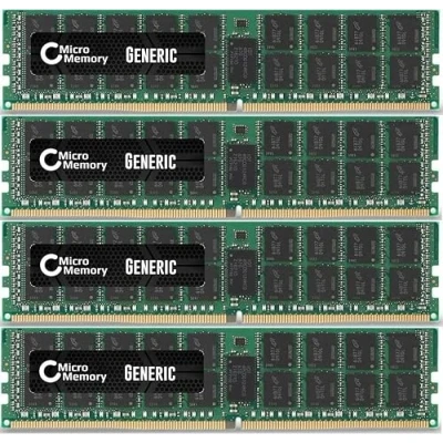Bild av CoreParts Memory DDR4 64 GB: 4 x 16 GB DIMM 288 pin registered with parity