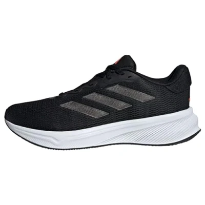 Bild av adidas För Män Response Shoes, Core Black/Carbon/Solar Red, 40 2/3 EU
