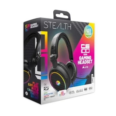 Bild av STEALTH C6 100 Light Up Gaming Headset (Multi Format) Black