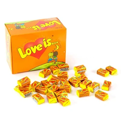 Bild av Tuggummi Kärlek Is (Orange Pineapple)