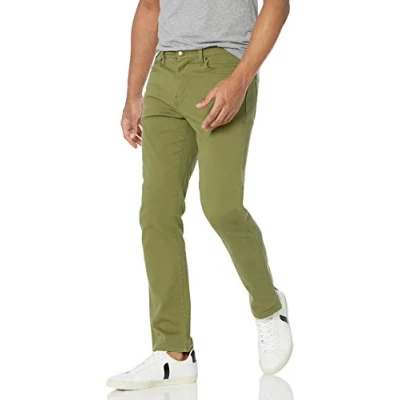 Bild av Amazon Essentials Men&#039;s Jeans smal passform, Olivgrön, 32W / 29L