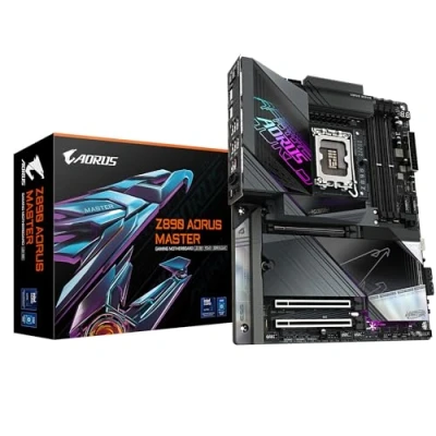 Bild av GIGABYTE Z890 AORUS MASTER Moderkort Intel LGA1851 socket DDR5 RAM ATX