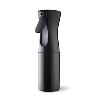 Bild av Uervoton sprayflaskor kontinuerliga ultrafina gödsel tomma vattenflaskor frisör spray flaskor salong hår verktyg vattenspruta (160 ml, svart)