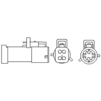 Bild av MAGNETI MARELLI 466016355117 Sonde lambda chauffé 4 FORD: Galaxy Mk1 MPV