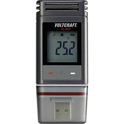 Bild av VOLTCRAFT DL 200 T 200T Temperatur datalogger Mål 30 til +60 C PDF funktion