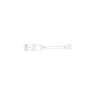 Bild av DELPHI LZ0204 Kit de contact avertisseur, usure des plaquettes freins MERCEDES BENZ: Classe S Berline, ML, E Berline
