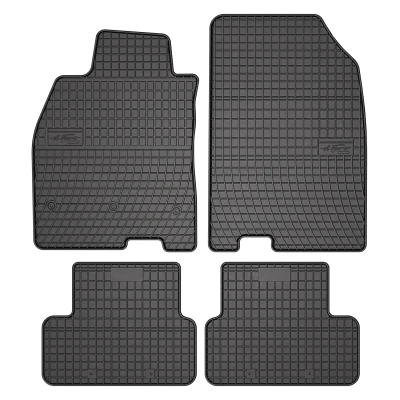Bild av FROGUM 0755 Ensemble de tapis sol Caoutchouc avant et arrière 4 noir