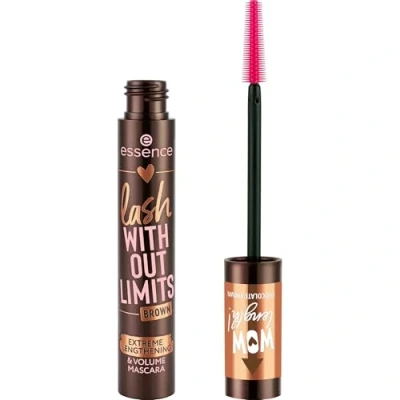 Bild av Essence Love It A Choco&#039; Lot! Lash Without Limits Brown Extreme Lengthening &amp; Volume Mascara, Långvarig, 13ml