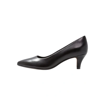 Bild av Clarks Linvale Jerica dam Pumps, svart läder, 42 EU