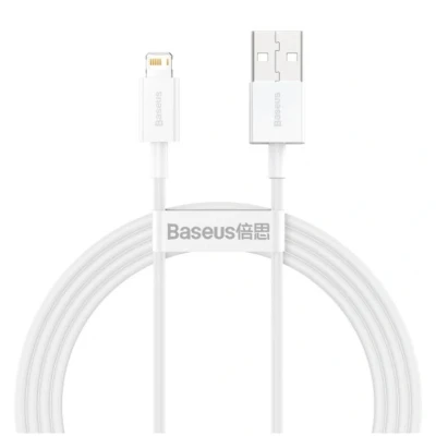 Bild av Baseus Superior Series Cable USB to Lightning 2.4A 1.5m (white)
