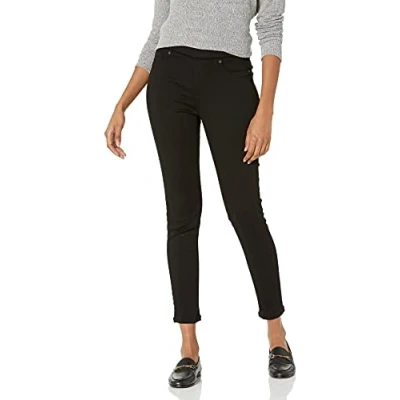 Bild av Amazon Essentials kvinnors stretch pull on jeggings (finns i plusstorlekar), svart, 20