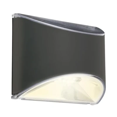 Bild av BRILONER Solcellslampor för utomhusbruk, LED vägglampa utomhus, inomhus, strålkastare utomhu vägg, solcell utomhus inkl. batteri, automatisk på och avstängning,