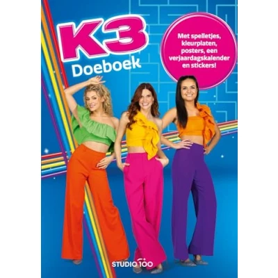 Bild av Studio 100 K3 Activity Book