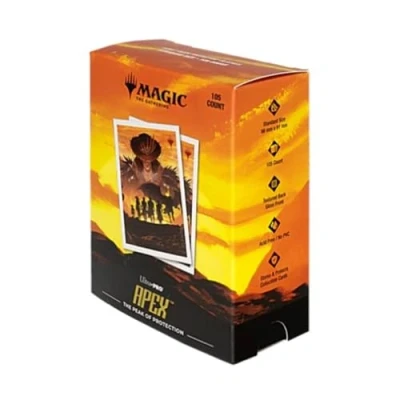 Bild av Ultra PRO Outlaws of Thunder Junction 105ct APEX™ däckskyddshylsor Ft. Gang Silhouette for Magic: The Gathering