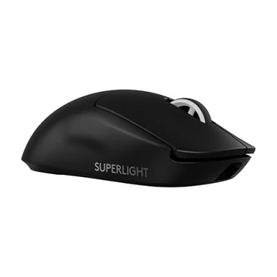 Bild av Logitech G PRO X SUPERLIGHT 2 LIGHTSPEED Trådlös spelmus, 8K Polling, lättvikt, LIGHTFORCE hybridbrytare, HERO sensor, 888 IPS, 44K DPI, 5 programmerbara knappar, USB C, PC &amp; Mac Svart